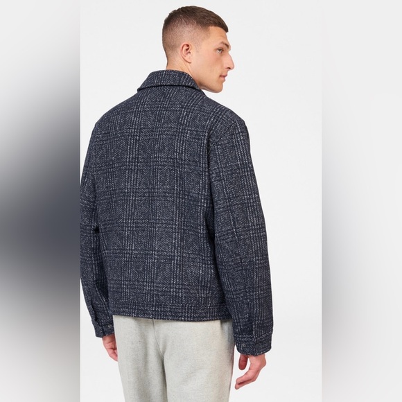 Ben Sherman WOOL BLEND BLOUSON JACKET - Picture 4 of 5